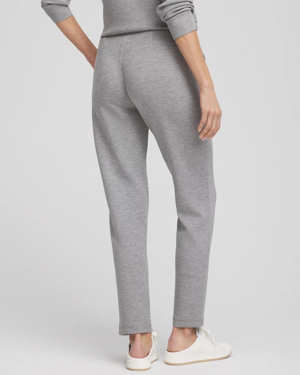 Zenergy® Scuba Heathered Tapered Ankle Pants | Chico's